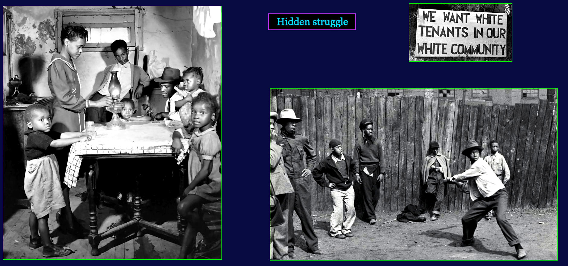 Urban Blacks, 1940s
